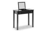 Load image into Gallery viewer, Baxton Studio Black Wessex Vanity Table
