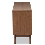 Load image into Gallery viewer, BAXTON STUDIO HILDON MID-CENTURY MODERN WHITE AND WALNUT WOOD 6-DRAWER STORAGE DRESSER
