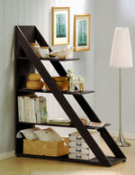 Load image into Gallery viewer, Psinta Dark Brown Modern Shelving Unit
