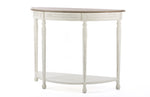 Load image into Gallery viewer, Baxton Studio Vologne Traditional White Wood French Console Table
