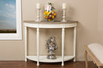 Load image into Gallery viewer, Baxton Studio Vologne Traditional White Wood French Console Table
