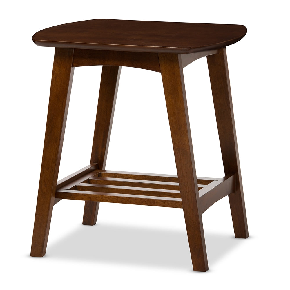 Baxton Studio Sacramento Mid-century Modern Scandinavian Style End Table