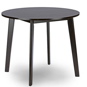 Baxton Studio Debbie Mid-Century Wood Round Dining Table