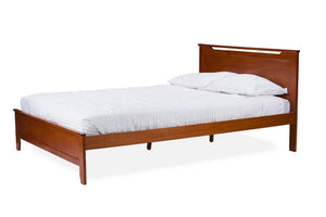 Baxton Studio Demitasse Wood Contemporary Bed - Twin Size