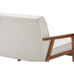 Load image into Gallery viewer, Baxton Studio Baxton Studio Mid-Century Masterpieces Loveseat - White
