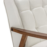 Load image into Gallery viewer, Baxton Studio Baxton Studio Mid-Century Masterpieces Loveseat - White
