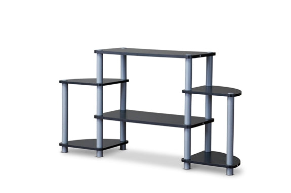 Baxton Studio Orbit TV Stand-Triple Tier