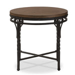 Load image into Gallery viewer, Baxton Studio Austin Vintage Industrial Antique Bronze Round End Table
