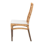 Load image into Gallery viewer, Baxton Studio Poltak Modern Bohemian Natural Brown Rattan Dining Chair
