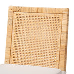 Load image into Gallery viewer, Baxton Studio Sofia Modern And Contemporary Natural Finished Wood And Rattan Dining Chair
