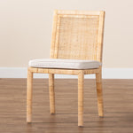 Load image into Gallery viewer, Baxton Studio Sofia Modern And Contemporary Natural Finished Wood And Rattan Dining Chair
